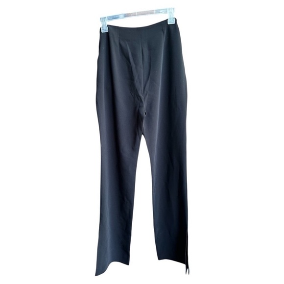 Cinq A Sept Hadlee Belted Wide Leg Pants Womens Double Buckle Open Ankle - Picture 3 of 7